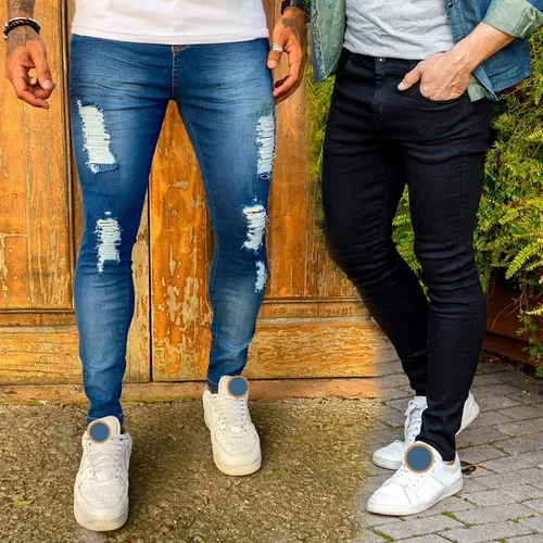 Calça jeans 2025 alfaiataria masculina