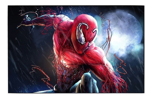 Cuadro De Spiderman Toxin Symbiote #4 Ch