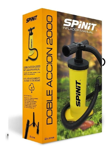 Inflador Colchones Spinit Doble Accion Infla Desinfla