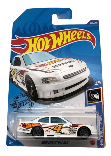 Hot Wheels Hw Race Team 209/250 2010 Chevy Impala