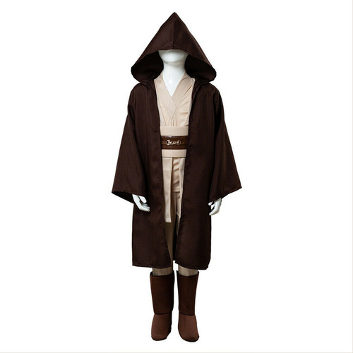 Disfraz De Star Wars Obi Wan Kenobi For Niños, Halloween
