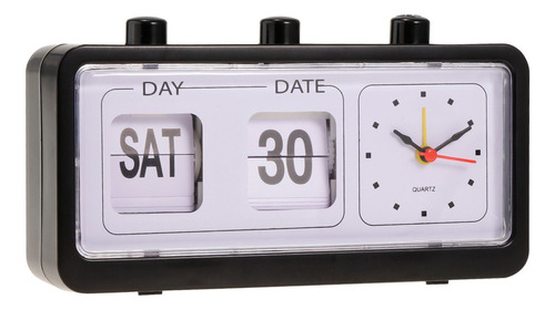 A Reloj Flip Digital De Pared Calendario - Retro Mini Flip