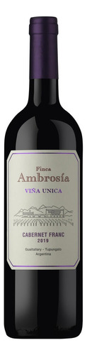 Finca Ambrosia Viña Unica Cabernet Franc  - Celler