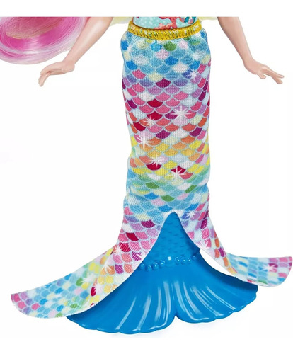 Imagen 4 de 7 de Muñeca Enchatimals Royal Ocean Kingdom Radia Rainbow Fish