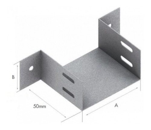 Flange P/eletrocalha 200x50