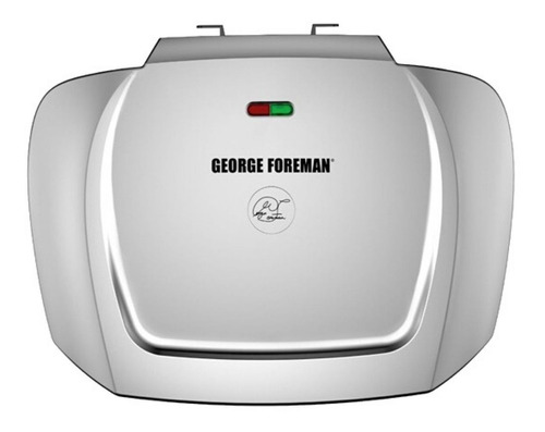 Parrilla eléctrica George Foreman GR2144P 220V
 plata