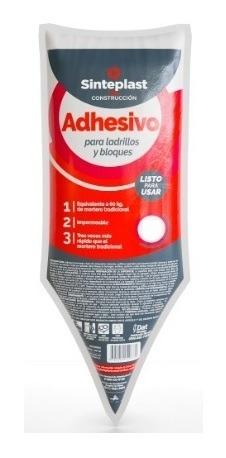 Adhesivo Para Ladrillos Y Bloques 3kg Sinteplast