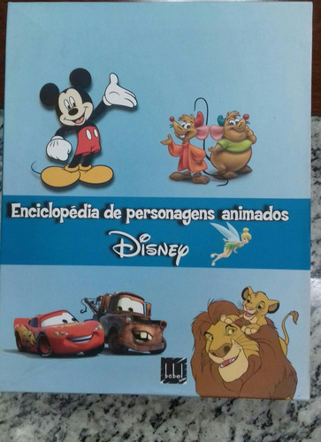 Enciclopédia De Personagens Animados Disney 6 Volumes Babel