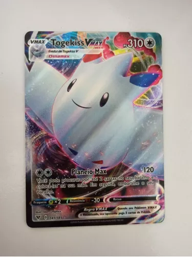 Togekiss (rara tipo fada) - Pokémon TCG Cards (original em