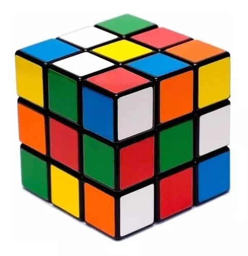 Cubo Mágico Tradicional Colorido 6 Cores