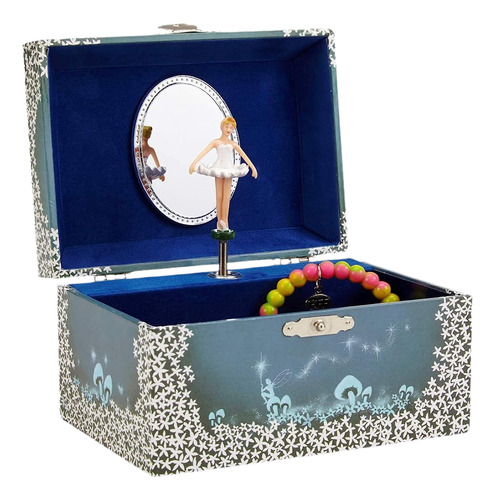 Jewelkeeper Girl's Musical Caja De Almacenamiento De Joyas C