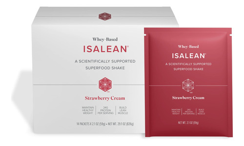 Isagenix Isalean Shake - Mezcla Completa De Reemplazo De Com