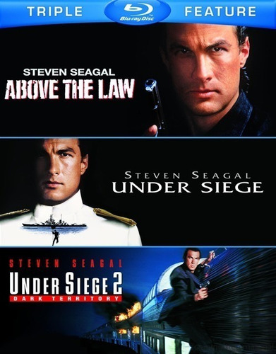Blu Ray Above The Law Under Siege 1 2 Nico S Seagal Original