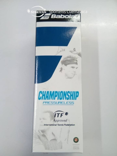 Pelotas Para Tenis Babolat Championship Pelota Oficial Fmt