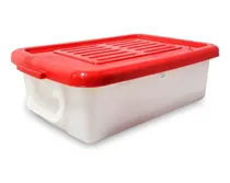 Comprar Caja Organizadora Multiuso De 20 Litros Plana Duraplast