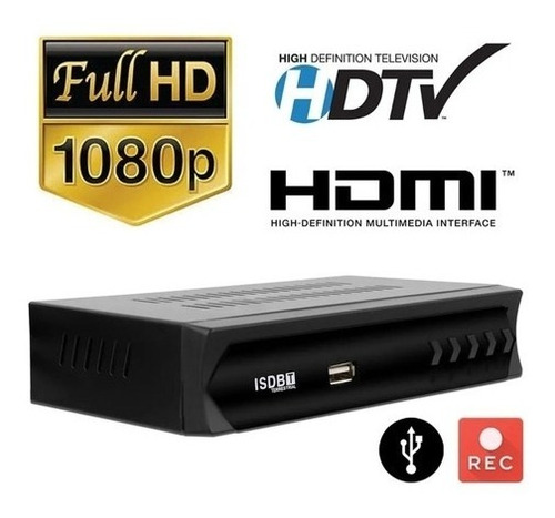 Set Top Box - Conversor E Receptor Digital Full Hd