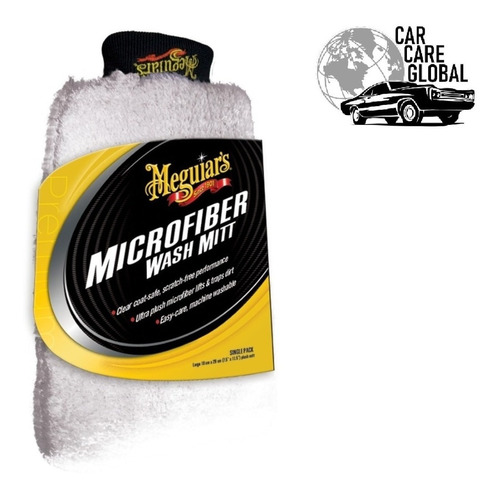 Meguiars Guante Lavado De Microfibra X3002, Manopla Auto