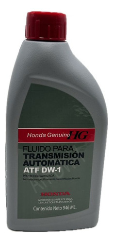 14 Pack Aceite De Trans Aut Atf Dw1 Honda Genuino