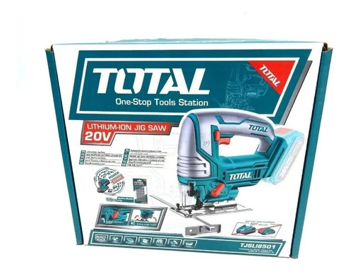 Sierra Caladora Total Inalámbrica 20v S/ Bateria + 5 Hojas