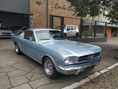 Imagem 1 de 15 de Mustang Fastback 1965, Placa Preta Em Exepcional Estado