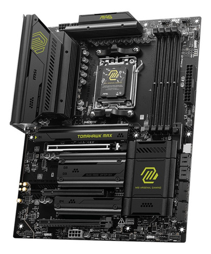 Tarjeta Madre - Mag B850 Tomahawk Max Wifi 4x Ddr5 Am5 Atx