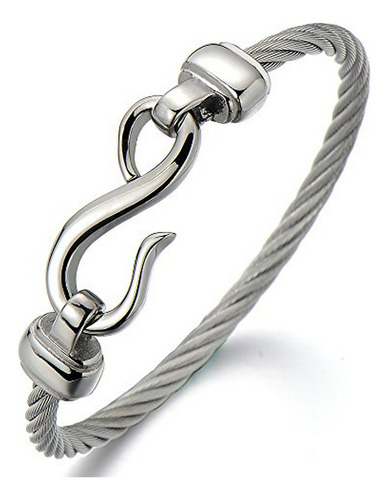 Pulsera De Acero Inoxidable Infinity Love Compatible Con Muj