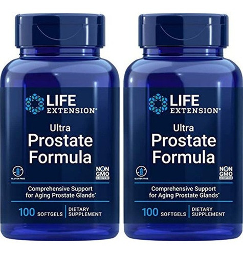 Life Extension Ultra Prostate Formula, 100 Capsulas Blandas