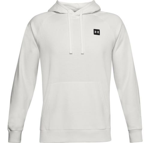 Hoodie Under Armour Rival-blanco