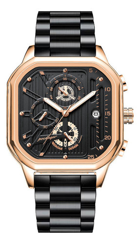 Relojes Luminosos De Cuarzo Inoxidable Ahuecados