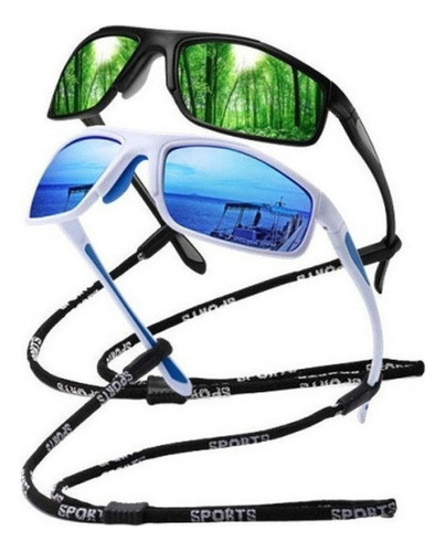 2 Uds Gafas De Sol Hombres Polarizados Pesca Viaje