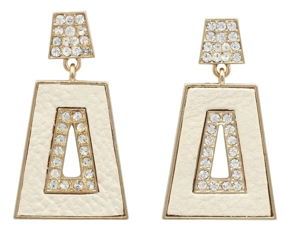 Brinco Strass Bc2853 Cor Del Brinco Branco