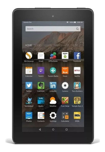Tablet Amazon Fire 7 16 Gb 9 Generación Alexa + Cargador