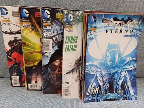Batman Eterno - Coleção Completa Em 53 Revistas - Seminovas (Usado)