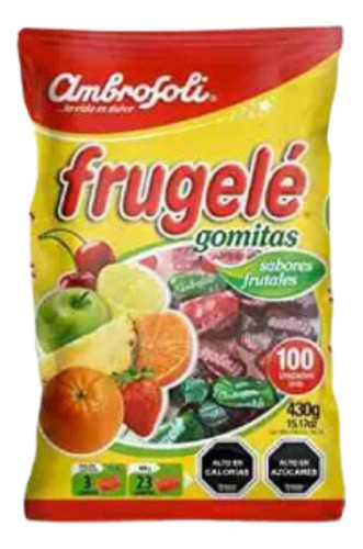 Gomitas Frugelé Ambrosoli Bolsa 430 G