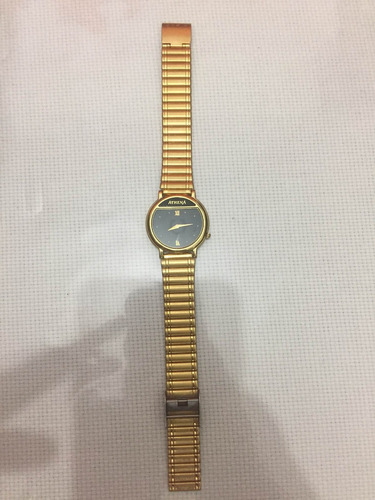 Rarísimo Reloj Dorado Casio Athena Vintage