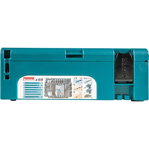 Makita B49638 Juego De Brocas Y Pernos Métricos De 69 Piezas