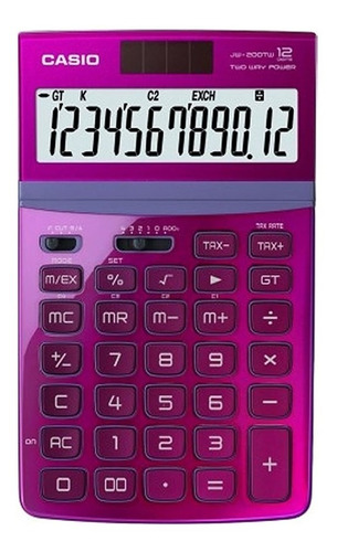 Calculadora De Escritorio Casio Jw-200tw Pantalla Ajustable