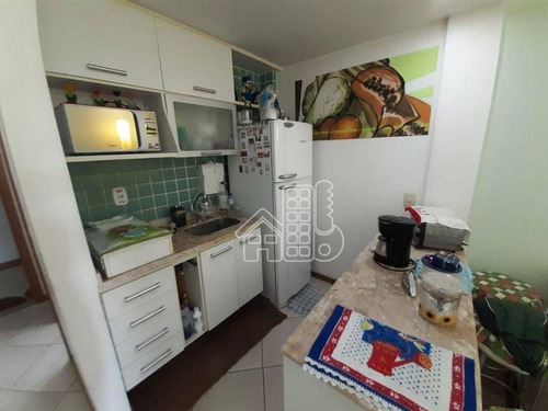 Imagem 8 de 17 de Flat Com 1 Dormitório À Venda, 42 M² Por R$ 280.000,00 - Itaipu - Niterói/rj - Fl0015