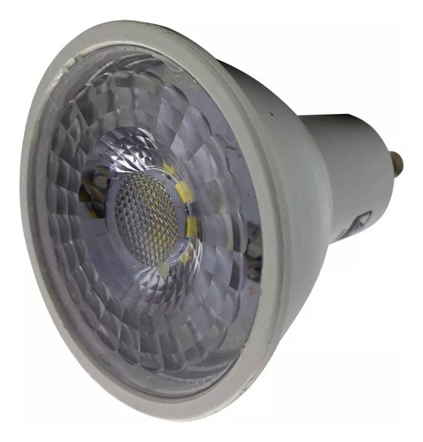 Lampara Led Dicro 7w Pvc Blanca Par16 Calida Gu10 Macroled