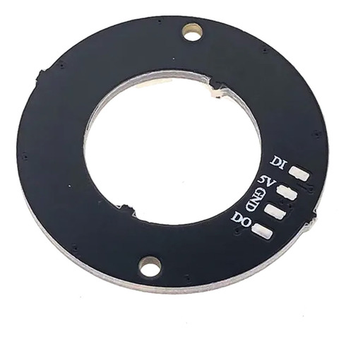 Módulo Anel Led Rgb 5050 Ws2812 Endereçável 8 Leds / Bits Nf