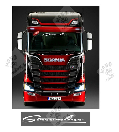 Stickers Scania Parabrisas Streamline