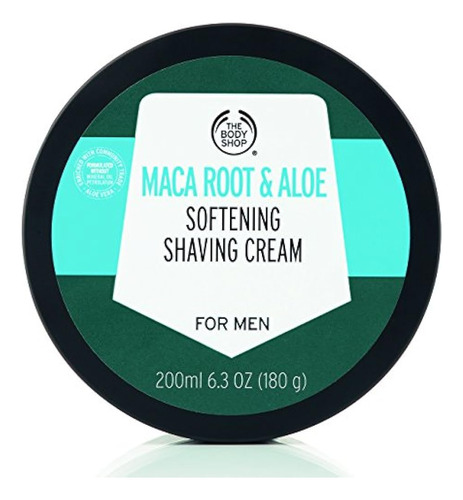 The Body Shop Para Hombre Raíz De Maca Y Aloe Calmante Crema