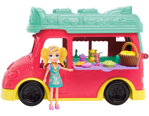 Imagen 2 de 7 de Polly Pocket, Camión De Licuados