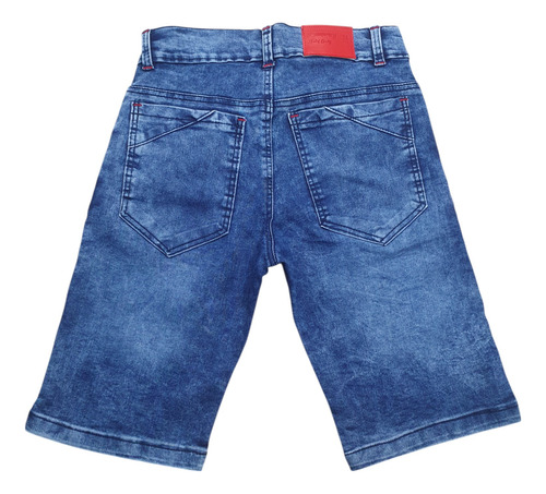 Bermuda Mezclilla Stretch Hombre Jeans Premium