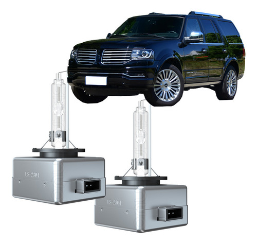 Faro Delantero Hid Para Lincoln Navigator 2007-2017 Cantidad