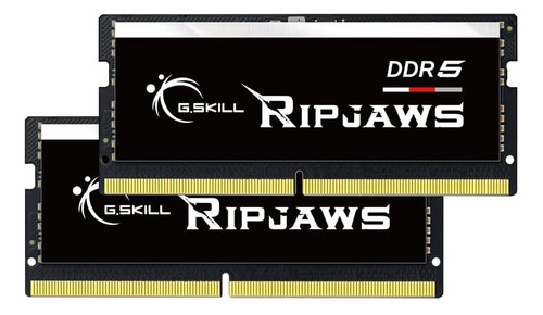 G.skill Ripjaws Ddr5 So-dimm Series Ddr5 Ram 64 Gb (2 X 32..