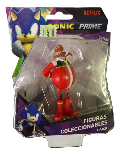 Pmi Sonic Prime Mr Dr Eggman Figura Muñeco Juguete