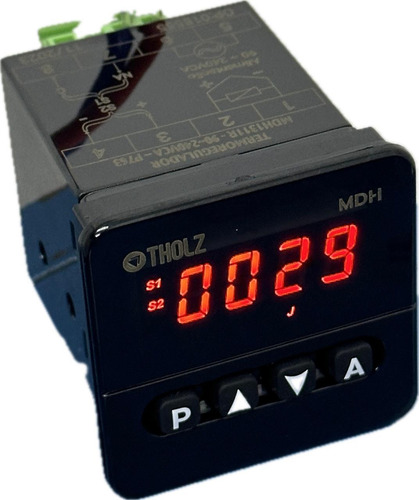 Termostato Digital Tholz Mdh1359r Até 1200ºc 2 Saidas 127/220v