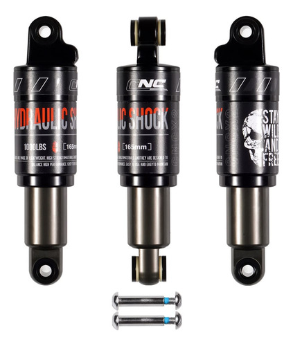 Cnc Mountain Bike Mtb Amortiguador Trasero Hidráulico De 165