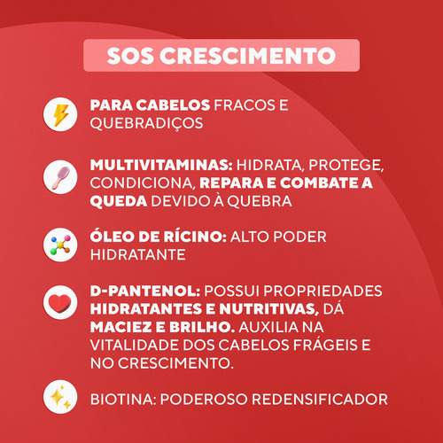 DaBelle Máscara 800g - SOS Crescimento